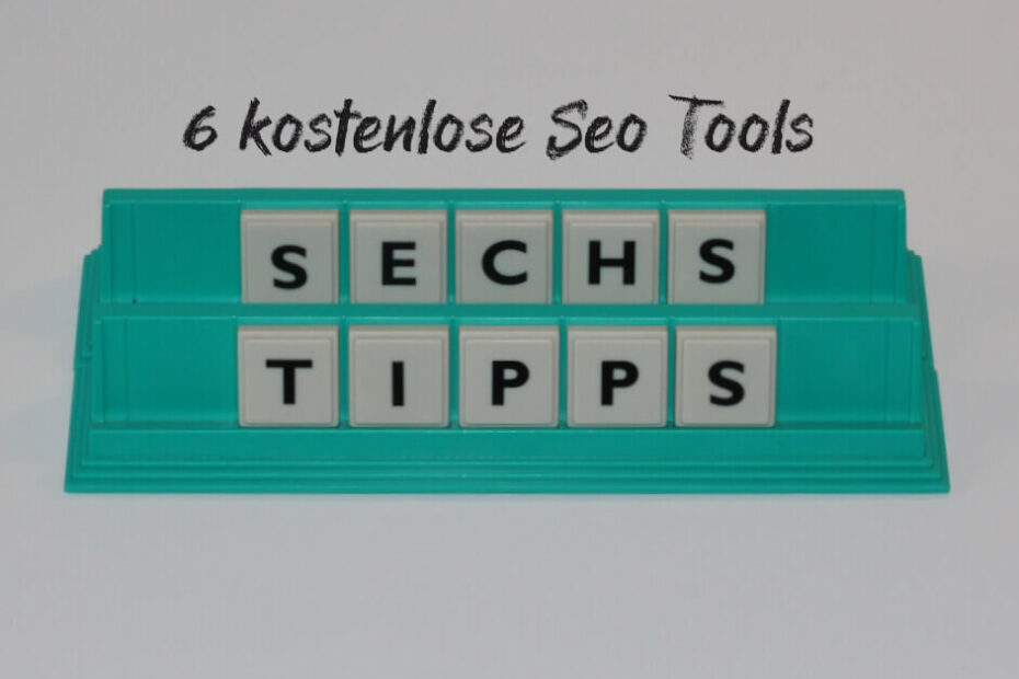 bild zeigt buchstabenplatte welche die worte sechs tipps bilden